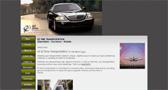 Desktop Screenshot of eztimetransportation.com